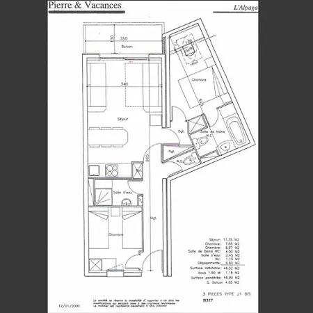 L'alpaga - Maeva - 3 Pieces 7 Personnes - Budget Mae-2454 Apartment *